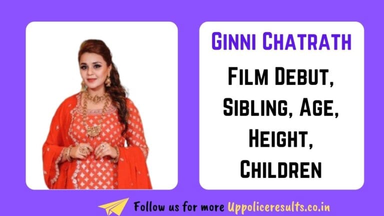 Ginni Chatrath Hindi Biodata
