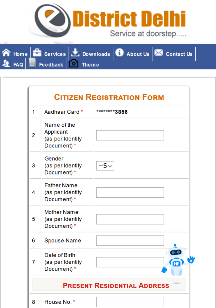 Civil Defence Registation