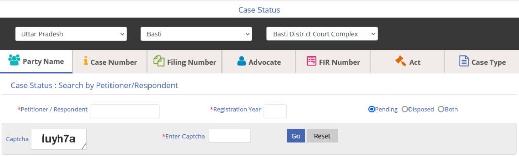 Screenshot 2021 08 14 at 20 15 14 Home eCourt India Services