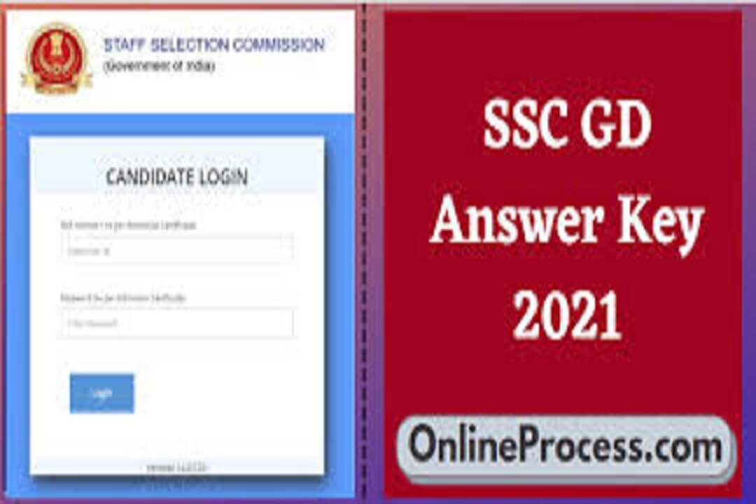 SSC GD Answer Key 2021